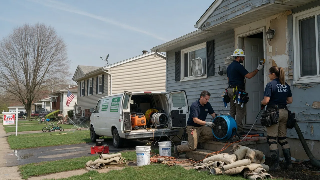Flood Cleanup in Highland, OH near me