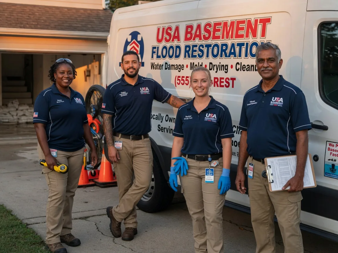 Basement Flood Cleanup company in Highland, OH